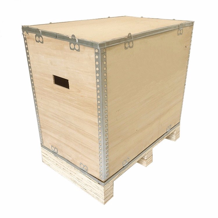 金塔钢边箱